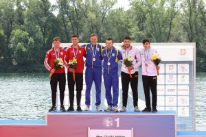 Армієць Артем Четвертак став чемпіоном Європи з веслування у Сербії