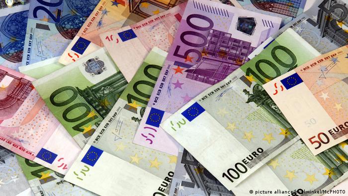 банкноты евро