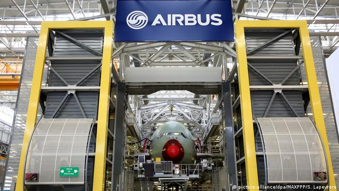 На заводе Airbus в Тулузе